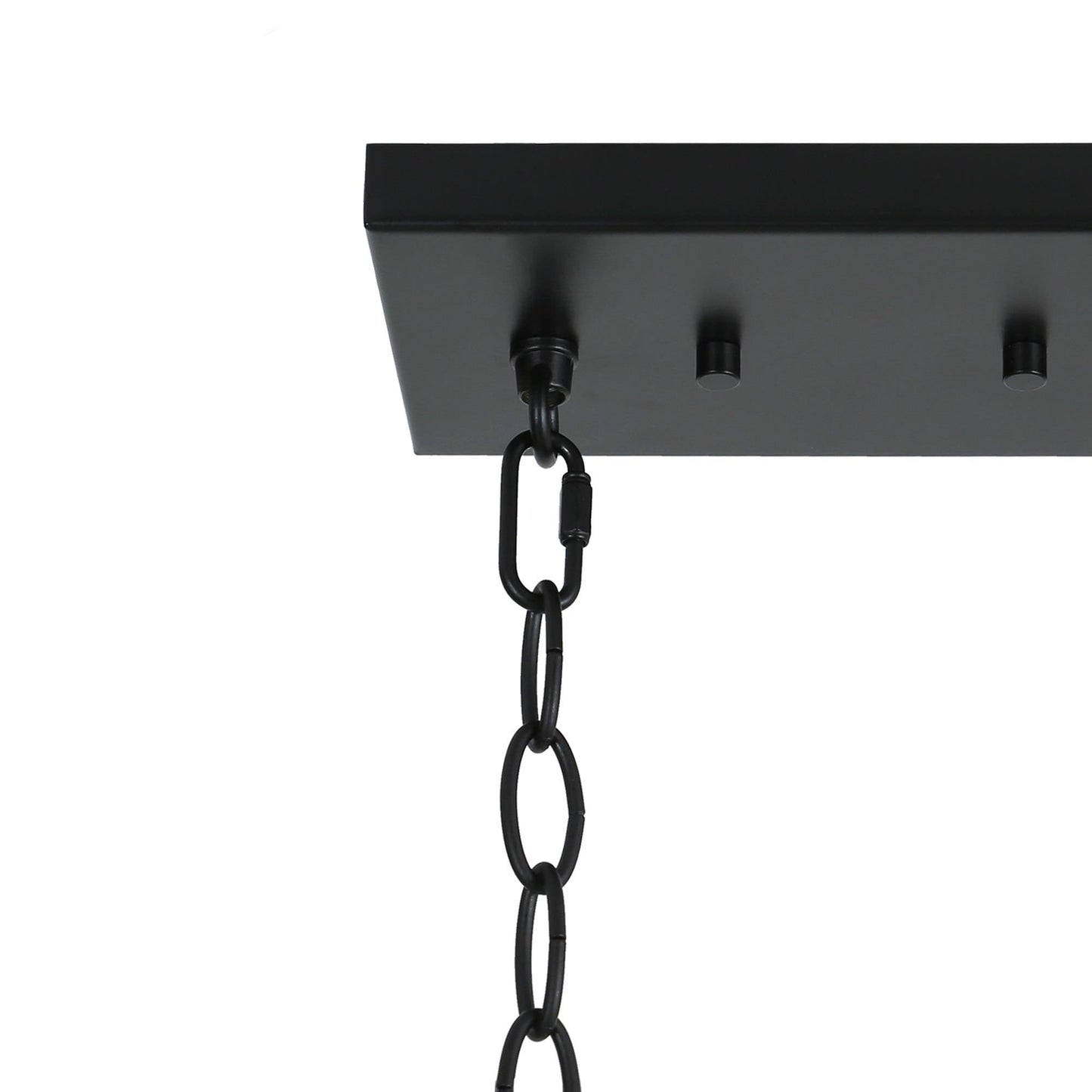 Kasy Modern 5-Light Linear Chandelier Textured Glass Kitchen Island Light Unique Design