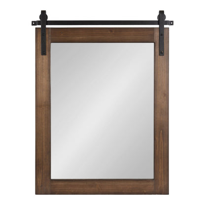 Kate and Laurel Cates Rustic Rectangular Wall Mirror