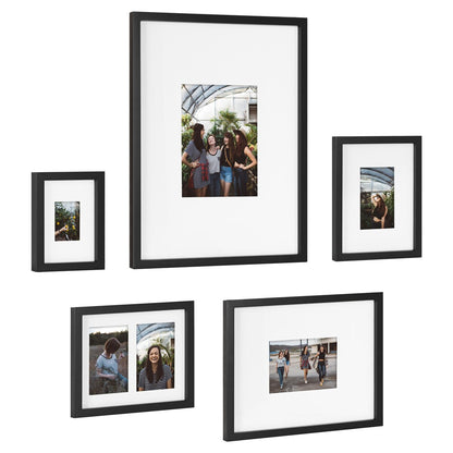 Kate and Laurel Gallery Wall Matted Picture Frame Set
