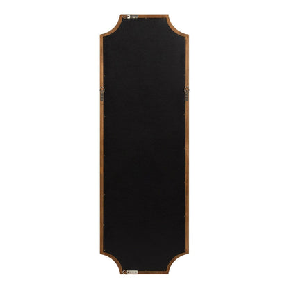 Kate and Laurel Hogan Scalloped Wood Framed Mirror