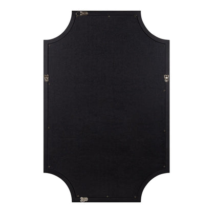 Kate and Laurel Hogan Scalloped Wood Framed Mirror