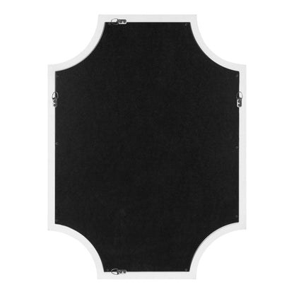 Kate and Laurel Hogan Scalloped Wood Framed Mirror