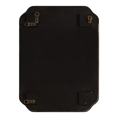 Kate and Laurel Marston Square Wood Wall Mirror