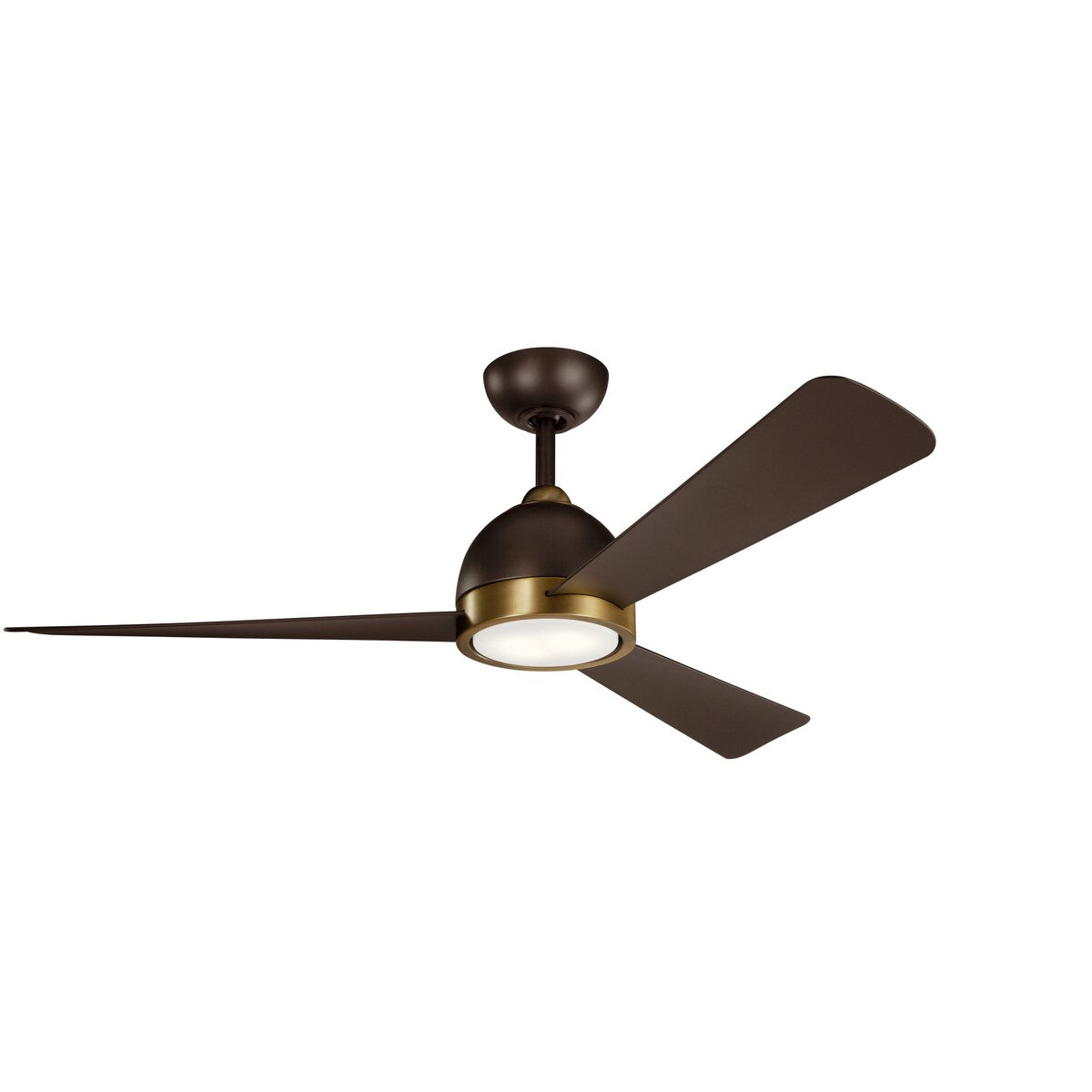 Kichler Incus 56 3 Blade Indoor Ceiling Fan with Blades, LED Light
