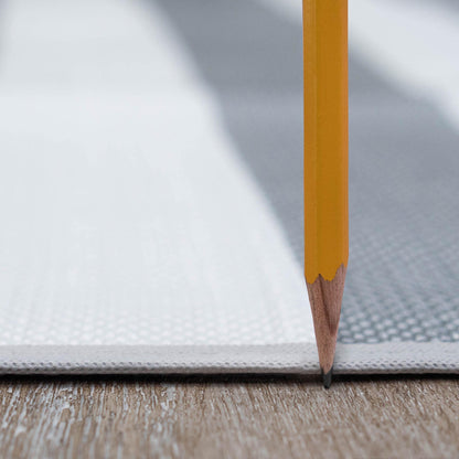 Lalune Beach Stripe Indoor Outdoor Area Rug