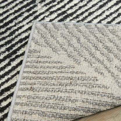 Larsen Modern Varied Stripes Area Rug