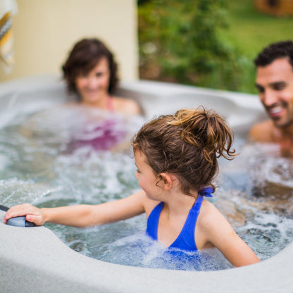 Lifesmart LS100DX 4-Person 20-Jet 110v Plug and Play Spa with Waterfall