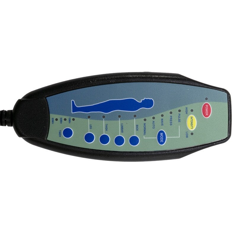 Linen Massage recliner Interior with remote control, ergonomic electric massage recliner, 5 modes