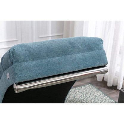 Linen Massage recliner Interior with remote control, ergonomic electric massage recliner, 5 modes