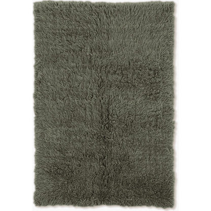 Linon Flokati Wool Thick Area Rug
