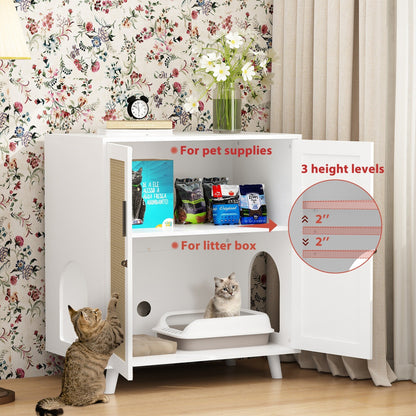 Litter Box Enclosure Cat Litter Box Furniture End Table Sofa Tbale