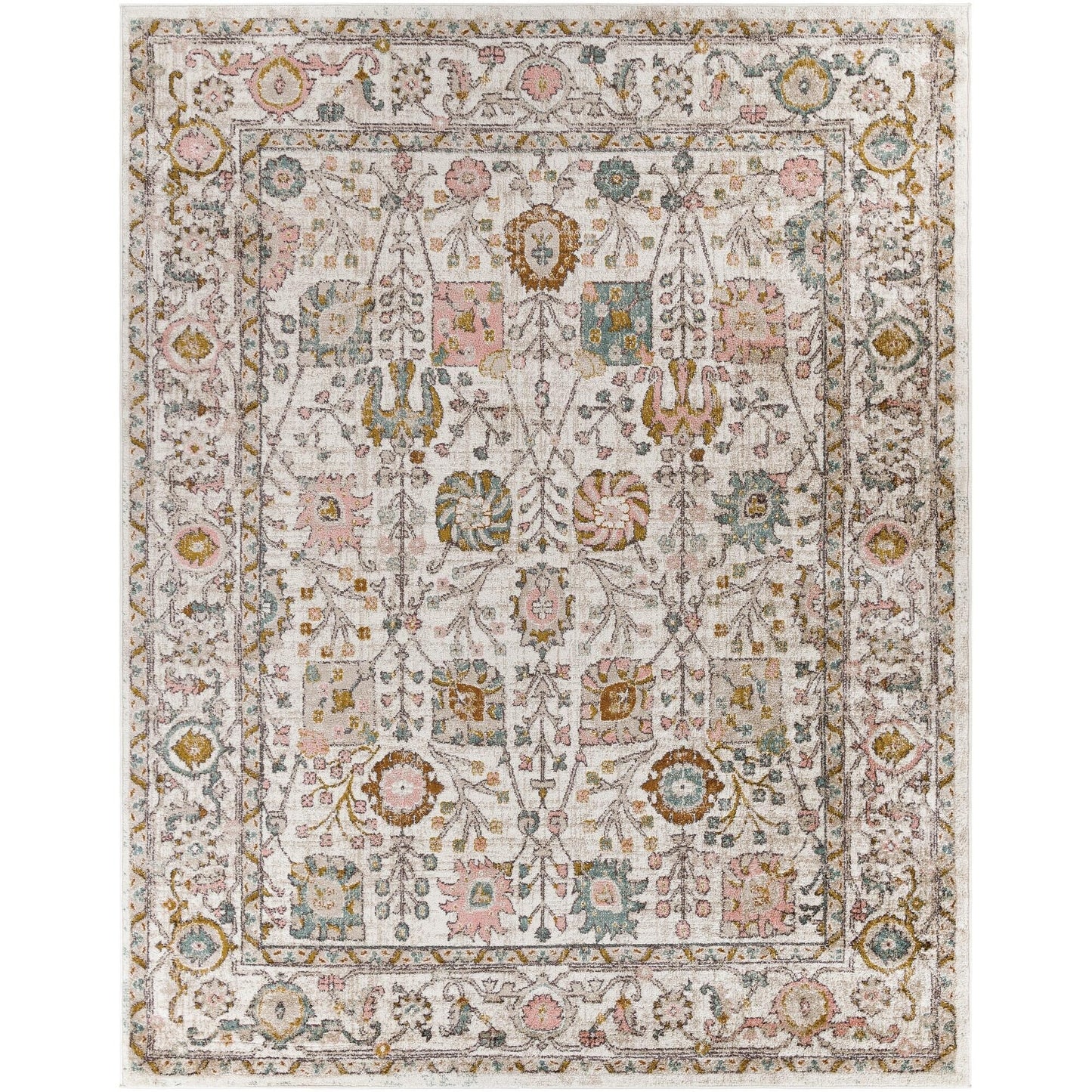 Livabliss Ankara Updated Traditional Floral & Botanical Area Rug