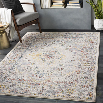 Livabliss Ankara Updated Traditional Medallion Area Rug