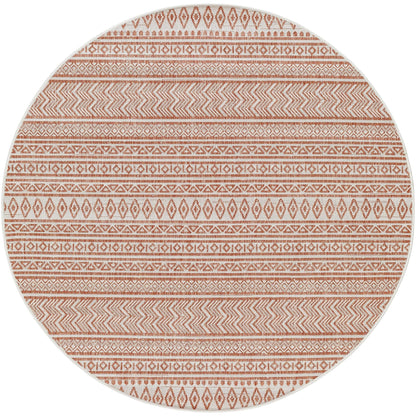 Livabliss Eagean Bohemian Tribal Outdoor Area Rug