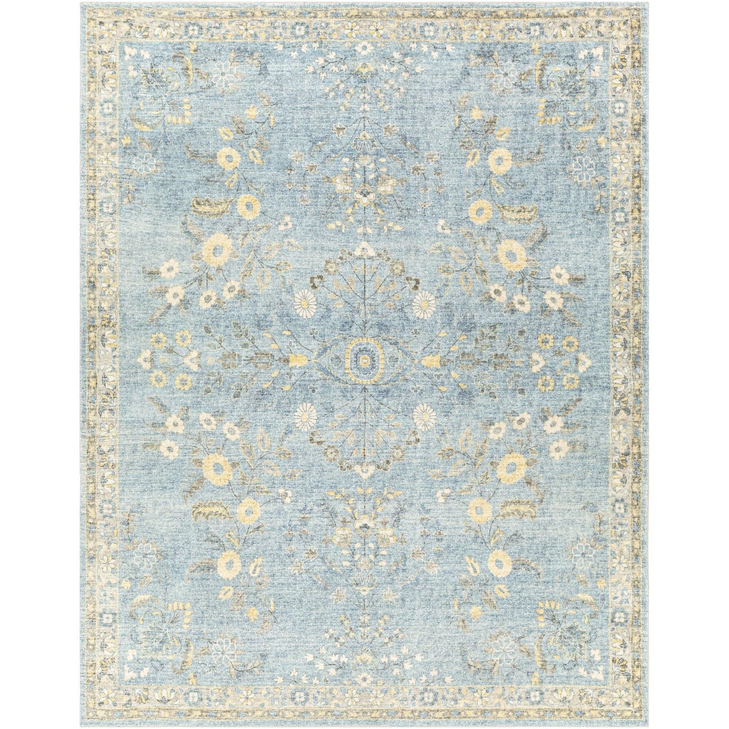 Livabliss Erin Updated Traditional Floral & Botanical Area Rug