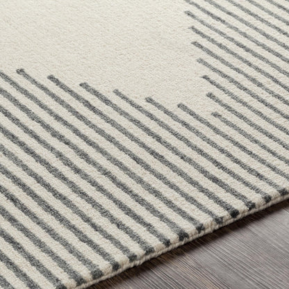 Livabliss Granada Minimalist Diamond Hand Tufted Area Rug