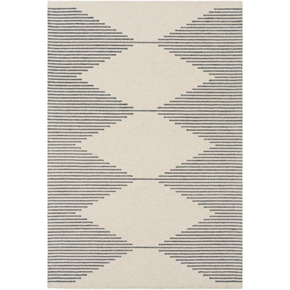 Livabliss Granada Minimalist Diamond Hand Tufted Area Rug