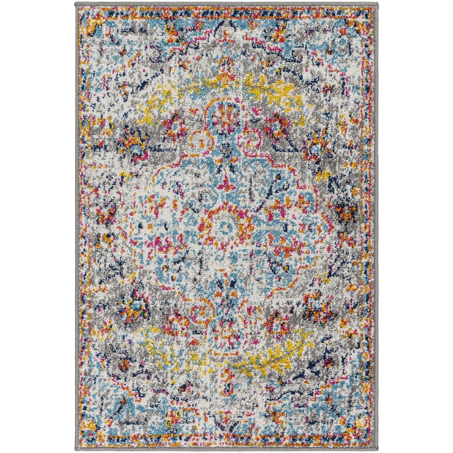 Livabliss Harput Updated Traditional Medallion Area Rug