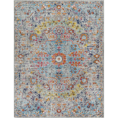 Livabliss Harput Updated Traditional Medallion Area Rug