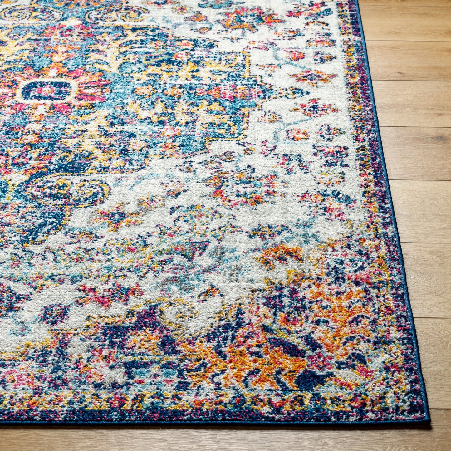 Livabliss Harput Updated Traditional Medallion Area Rug