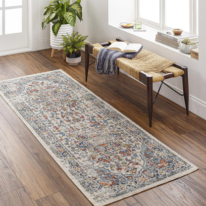 Livabliss Huntington Beach Updated Traditional Medallion Outdoor Area Rug