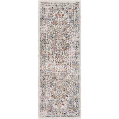 Livabliss Huntington Beach Updated Traditional Medallion Outdoor Area Rug