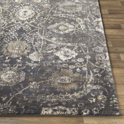 Livabliss Indigo Updated Traditional Medallion Area Rug