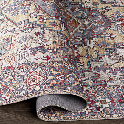 Livabliss Iris Updated Traditional Medallion Area Rug