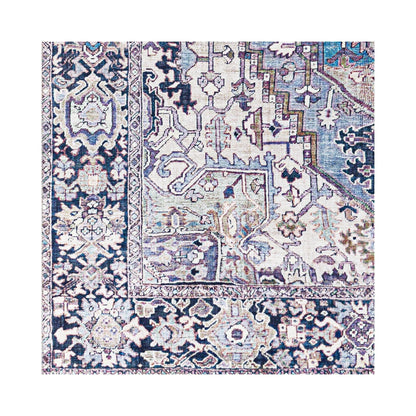 Livabliss Iris Updated Traditional Medallion Area Rug