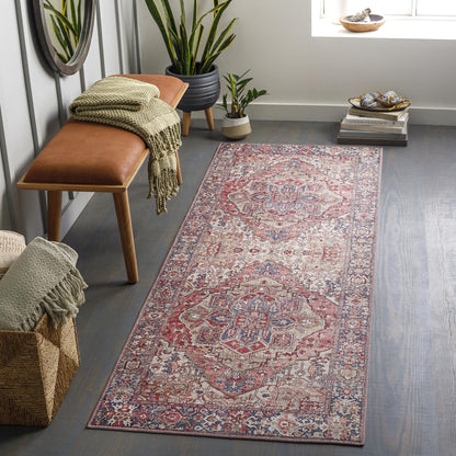 Livabliss Iris Updated Traditional Medallion Area Rug