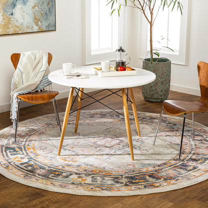 Livabliss New Mexico Updated Traditional Medallion Area Rug