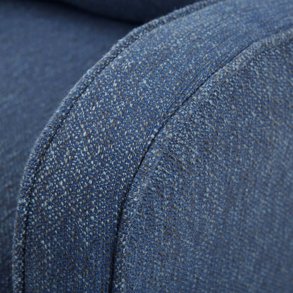 Madison Park Betty Upholstered Swivel Curved Armchair