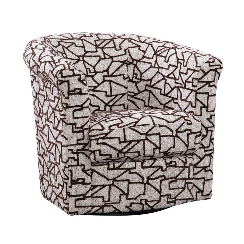 Marvel Traditional 360-degree Swivel Tub Chair