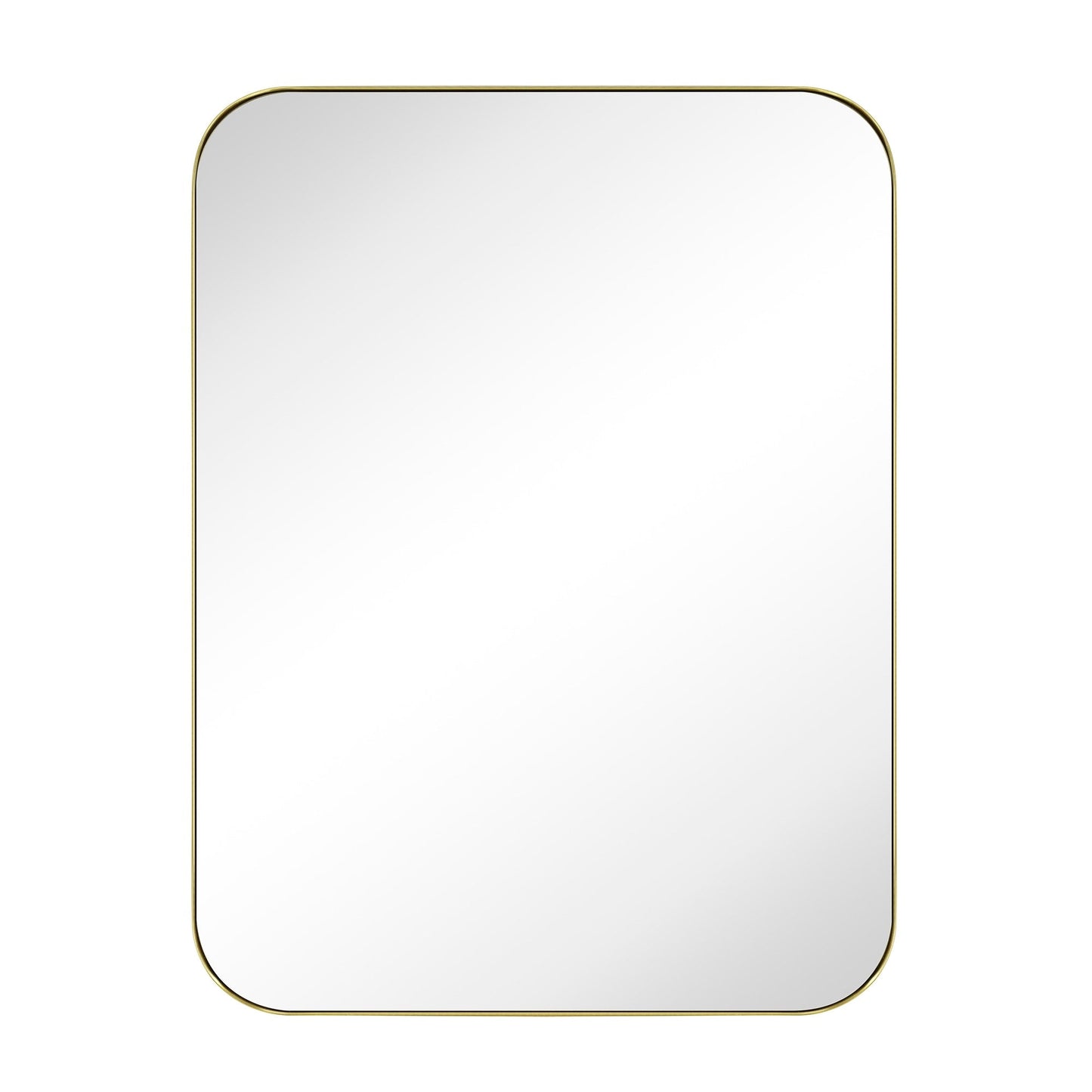 TEHOME Mid-Century Modern Chic Metal Rounded Wall Mirrors