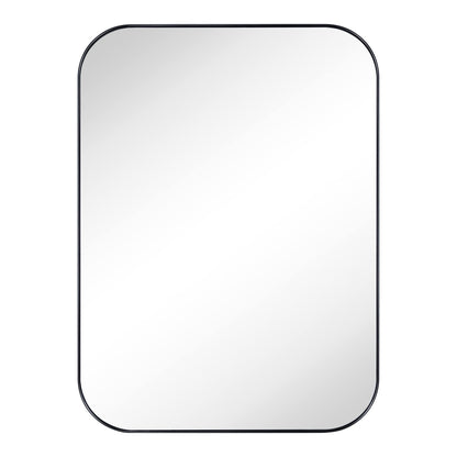 TEHOME Mid-Century Modern Chic Metal Rounded Wall Mirrors