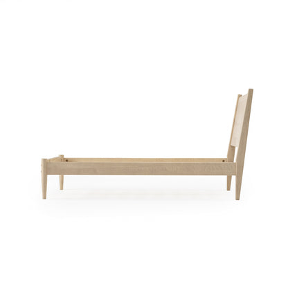 Mid-Century Panel Bed