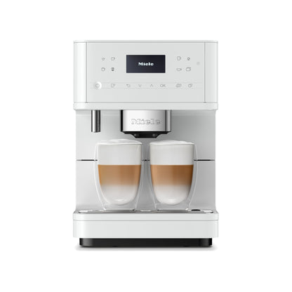 Miele CM 6160 MilkPerfection Countertop Coffee System- Lotus White