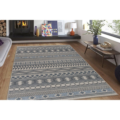 World Rug Gallery Modern Bohemian Global Indoor/Outdoor Area Rug