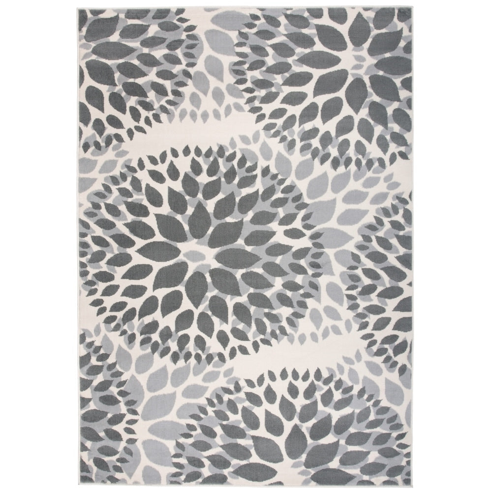 World Rug Gallery Modern Floral Circles Area Rug