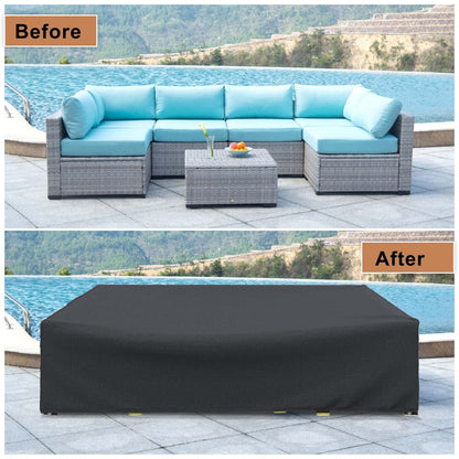 Waterproof Patio Furniture Set Cover Outdoor Sectional Sofa Cover