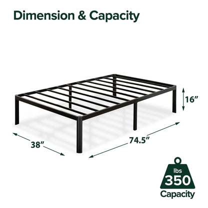 Priage by Zinus 16 Inch Metal Platform Bed