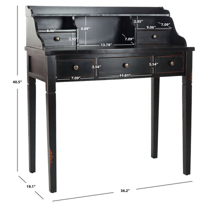 SAFAVIEH Leana 5-Drawer Work Office Writing Desk