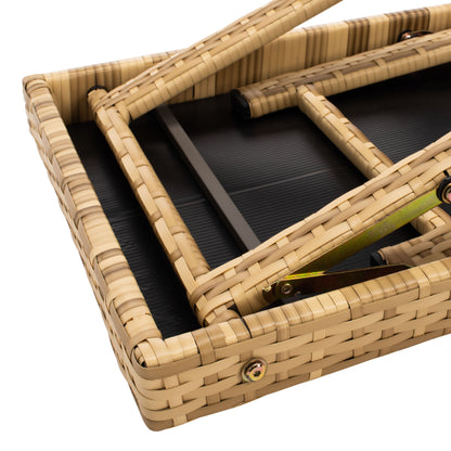 SAFAVIEH Outdoor Blaguna 3-Piece Sun Lounger Set - 83Wx20Dx24H