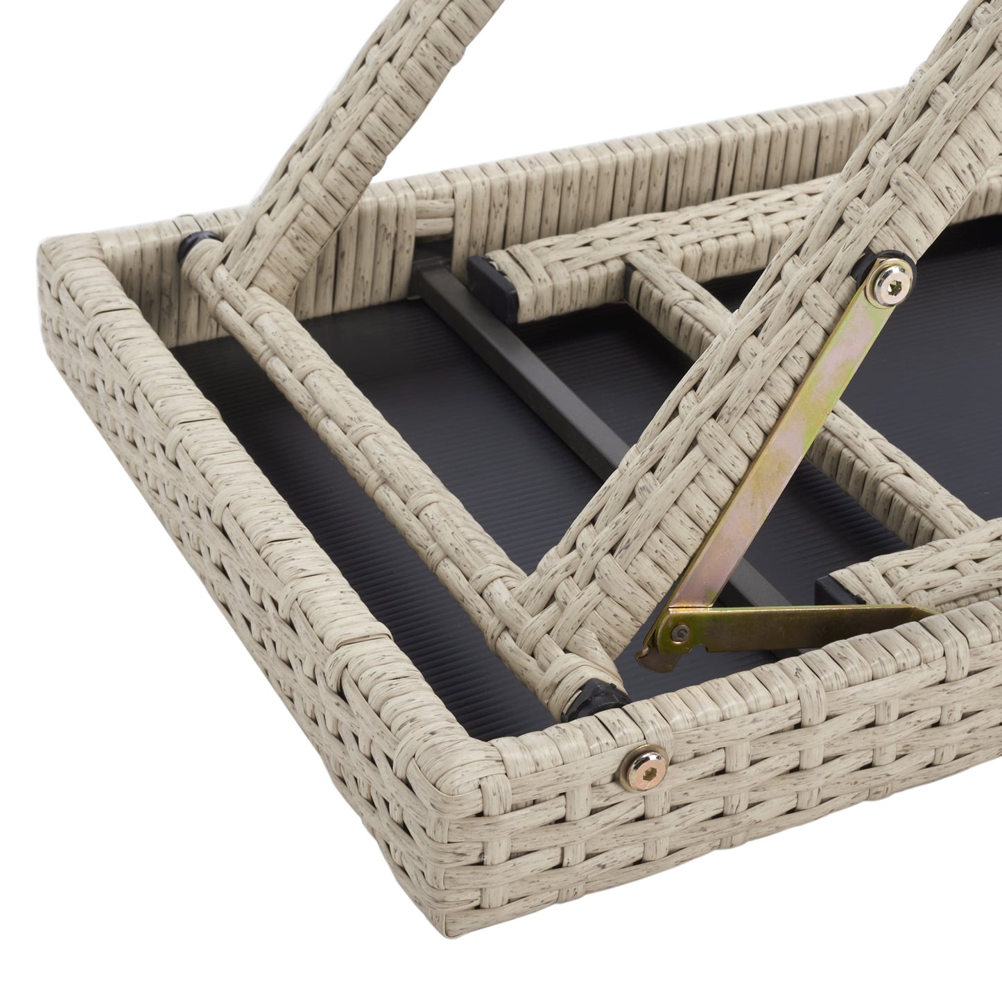 SAFAVIEH Outdoor Blaguna 3-Piece Sun Lounger Set - 83Wx20Dx24H