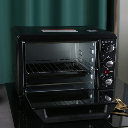 Simple Toaster Oven with 20Litres Capacity,Compact Size Countertop Toaster, Easy to Control with Timer-Bake-Broil-Toast Setting