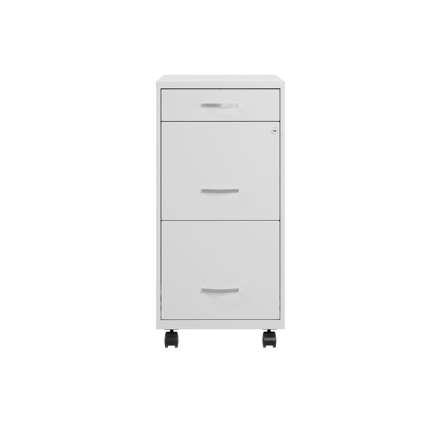 Space Solutions 18 Deep 3 Drawer Metal File Cabinet