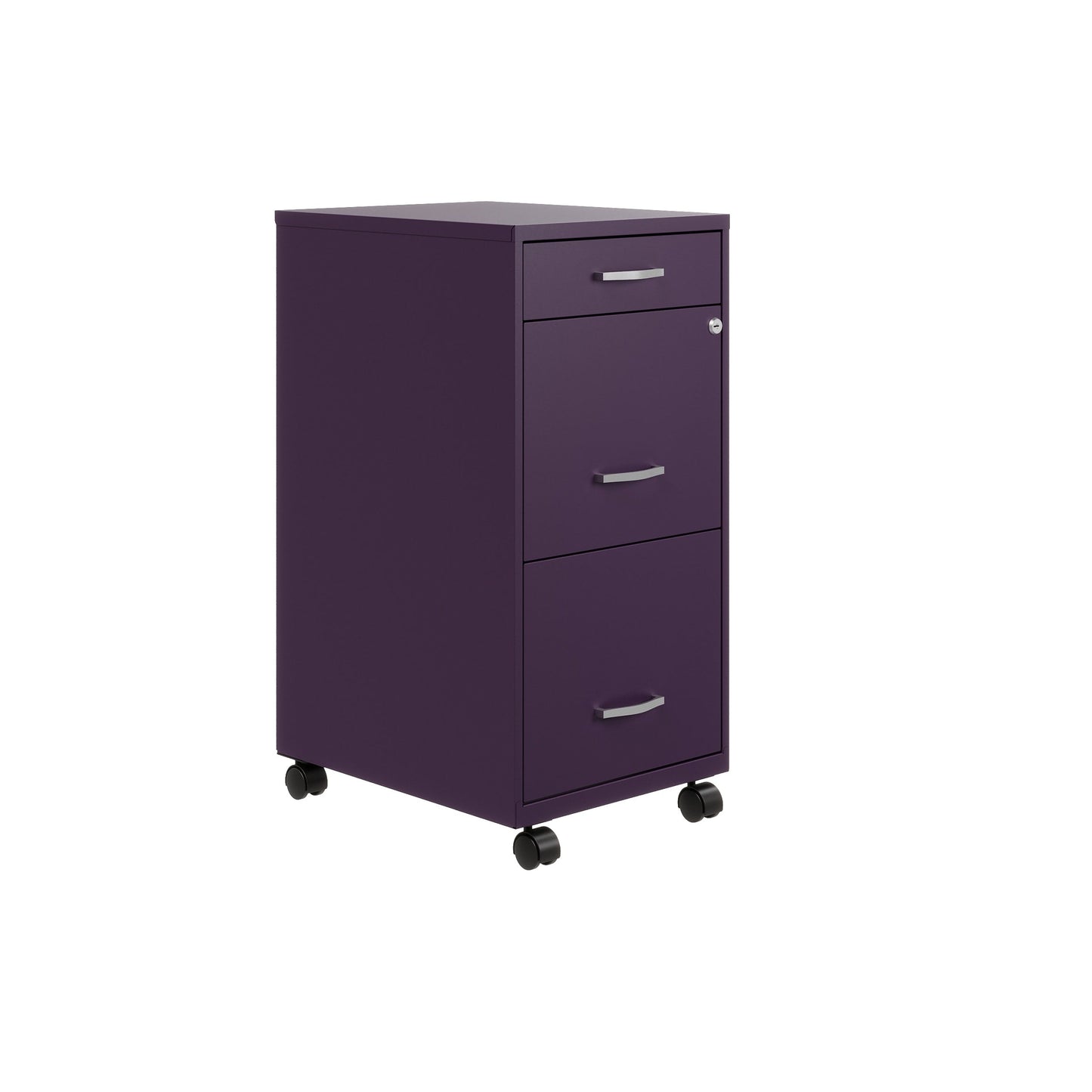 Space Solutions 18 Deep 3 Drawer Metal File Cabinet