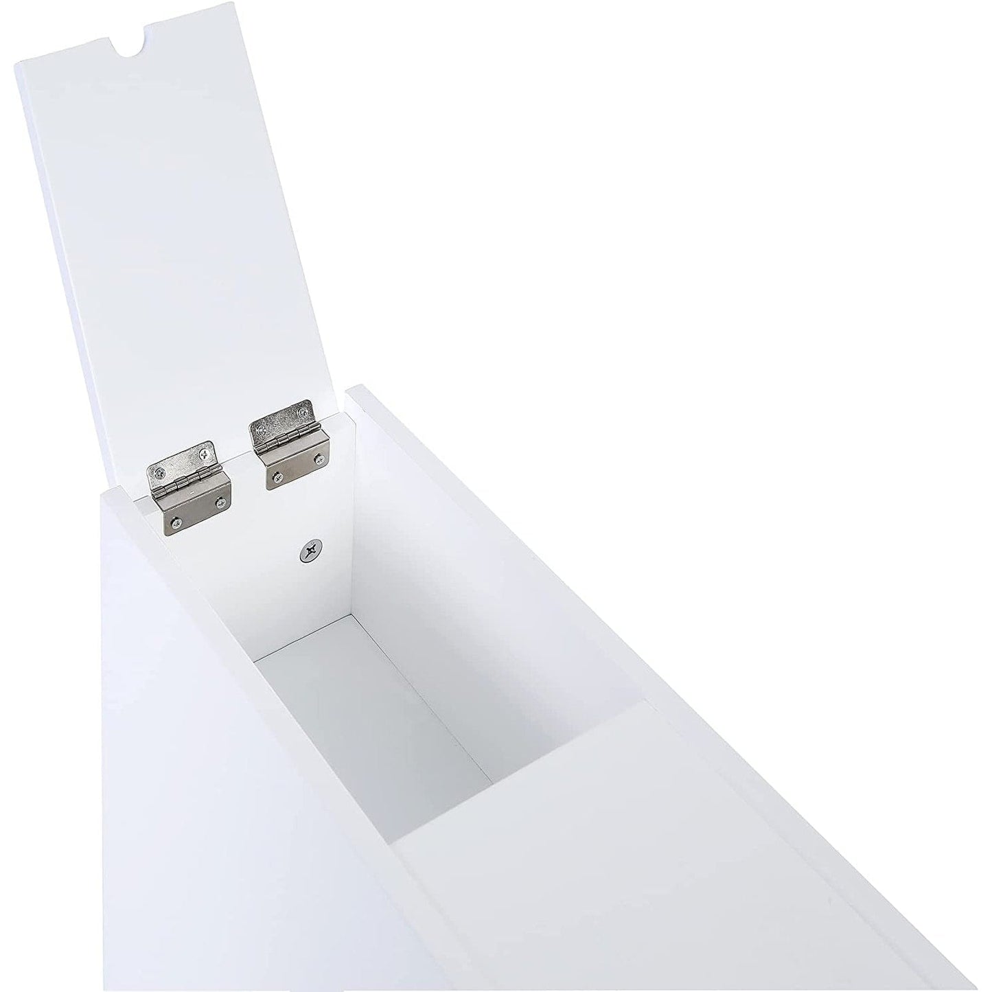 Spirich Home Slim Bathroom Storage Cabinet, Free Standing Toilet Paper Holder, Bathroom Cabinet Slide Out Drawer Storage