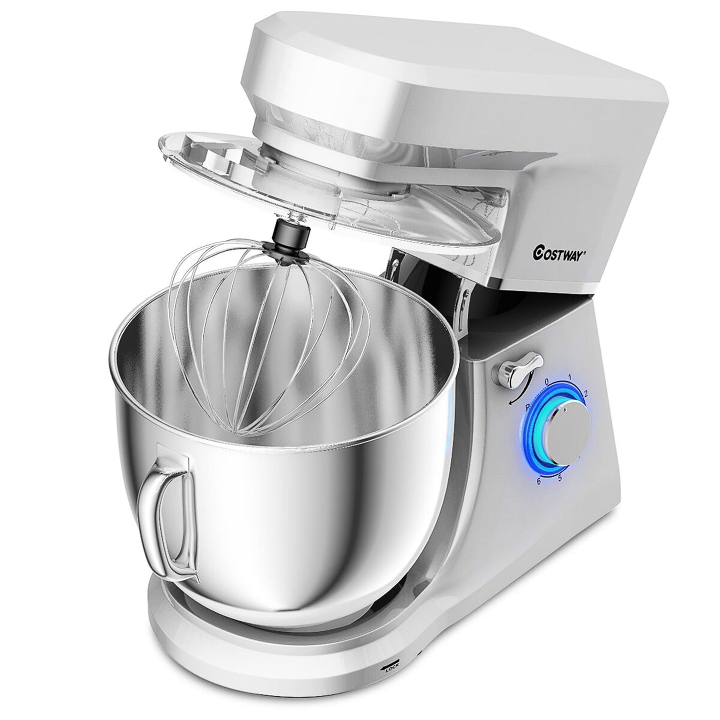 Stand Mixer 7.5 Qt 6 Speed Tilt-Head Electric Mixer with Beater