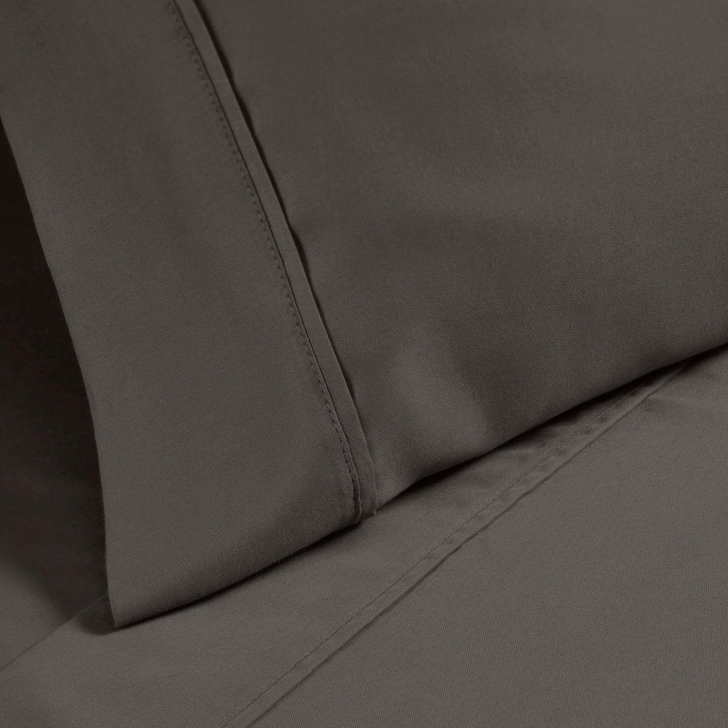 Superior Cotton Blend 1200 Thread Count Solid Deep Pocket Bed Sheet Set